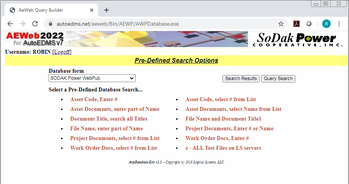 Logical Systems pre-defined search feature